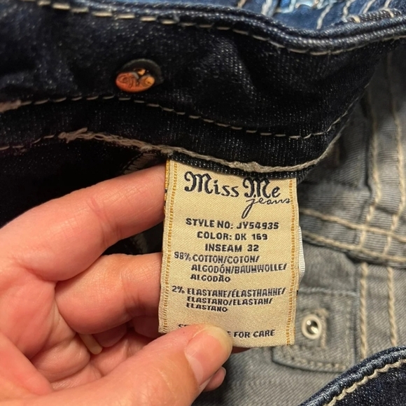 MissMe bling JY54935/SKINNY sz 26 - Picture 5 of 11